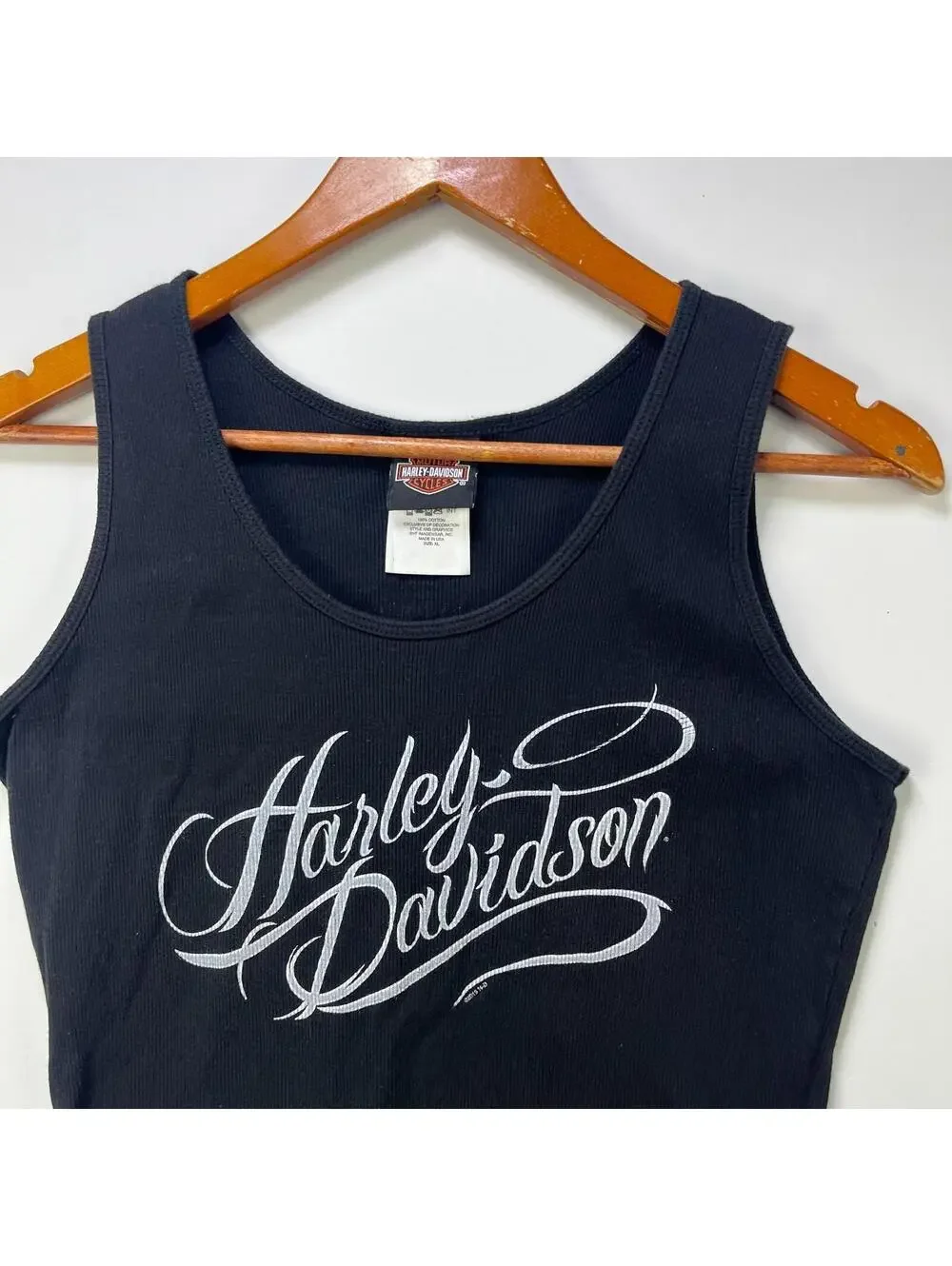 Vintage Harley Davidson Y2K Tank Top Womens XL Belize - Picture 2 of 8